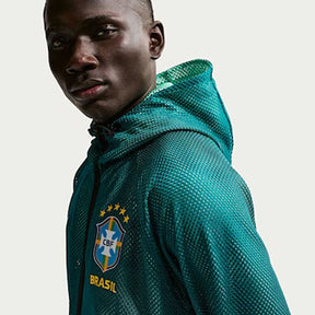 Jaqueta Nike Brasil Knit Hino Chevron Green