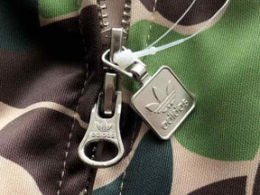 Jaqueta BAPE x Adidas Shark Track Hoodie Crew Green