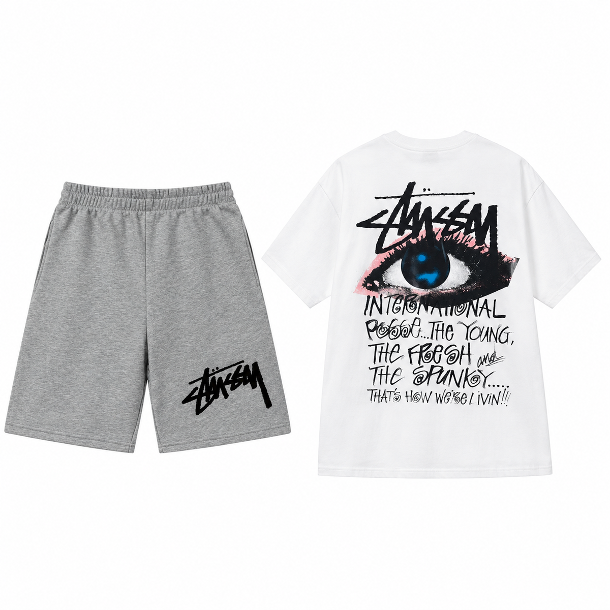 Conjunto Stussy Ocular Tee