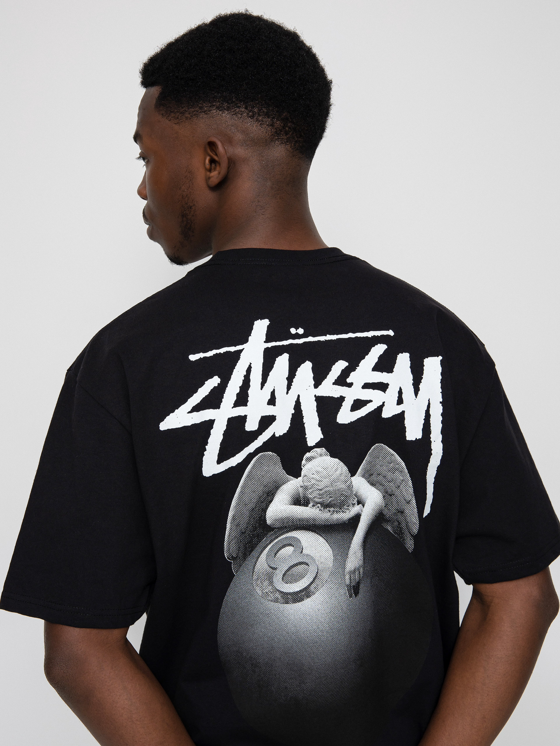 Conjunto Stussy Angel 8 Ball Tee