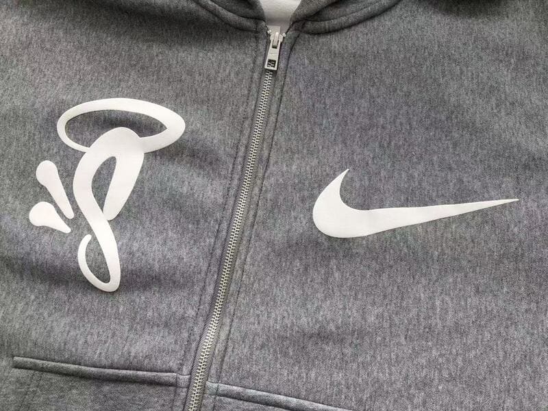 Jaqueta Syna World x Nike Solo Swoosh Fleece Full-Zip Grey