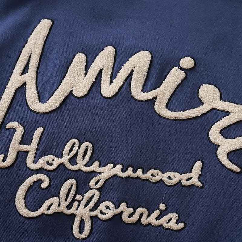 Jaqueta Amiri Hollywood BomberDusty Blue