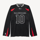 Camisa Balenciaga x NBA Oversized Jersey Black