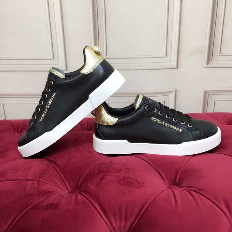 Dolce & Gabbana Portofino Logo Leather