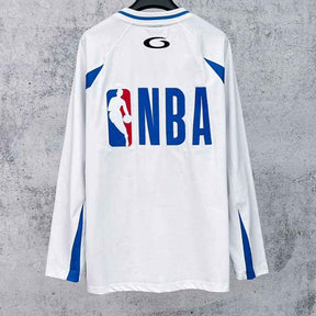 Camisa Balenciaga x NBA Oversized Jersey White