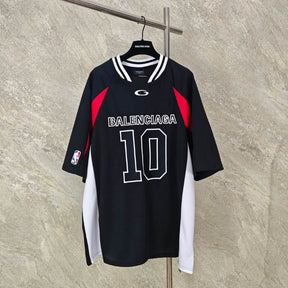 Camiseta Balenciaga x NBA Oversized Jersey Black