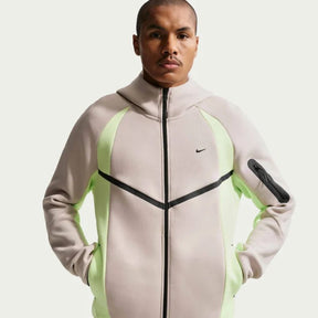Jaqueta Nike Tech Fleece Pro Wear Cinza/Verde