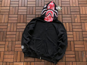 Moletom Bape Shark ABC Pink Black