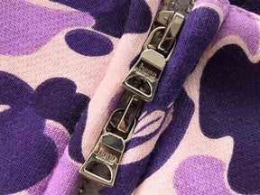 Moletom Bape Shark ABC Purple Camo