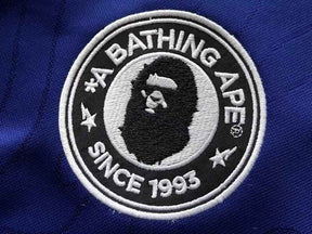 Camiseta BAPE x Adidas SSL Flame Japan Blue