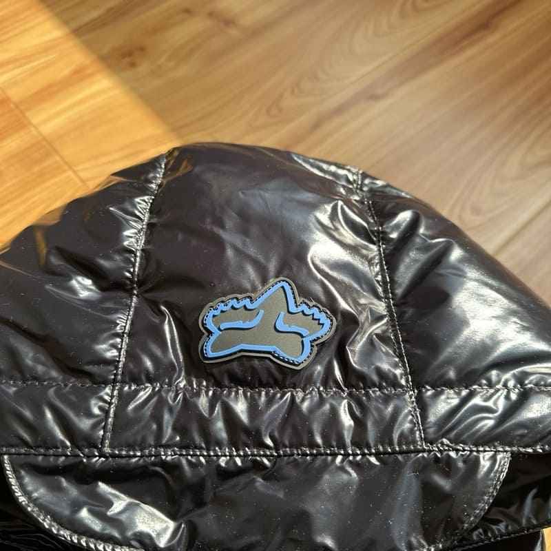 Jaqueta Supreme x Fox Racing Shiny Down Puffer Black