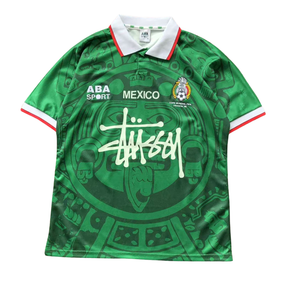 Camisa ABA Sport x Stussy Mexico 1998