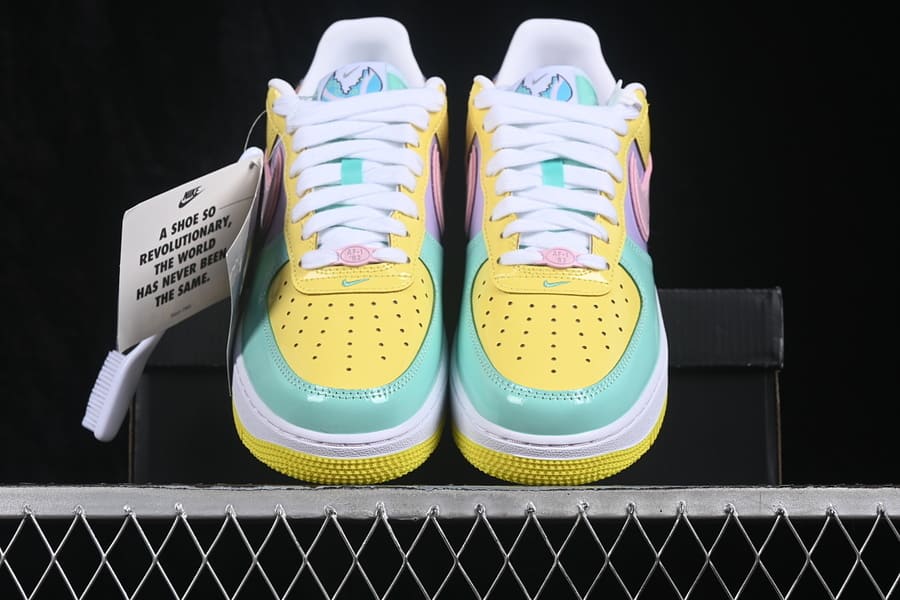 Air Force 1 Low Easter Yellow Pulse Hydrangeas Emerald Rise Pink