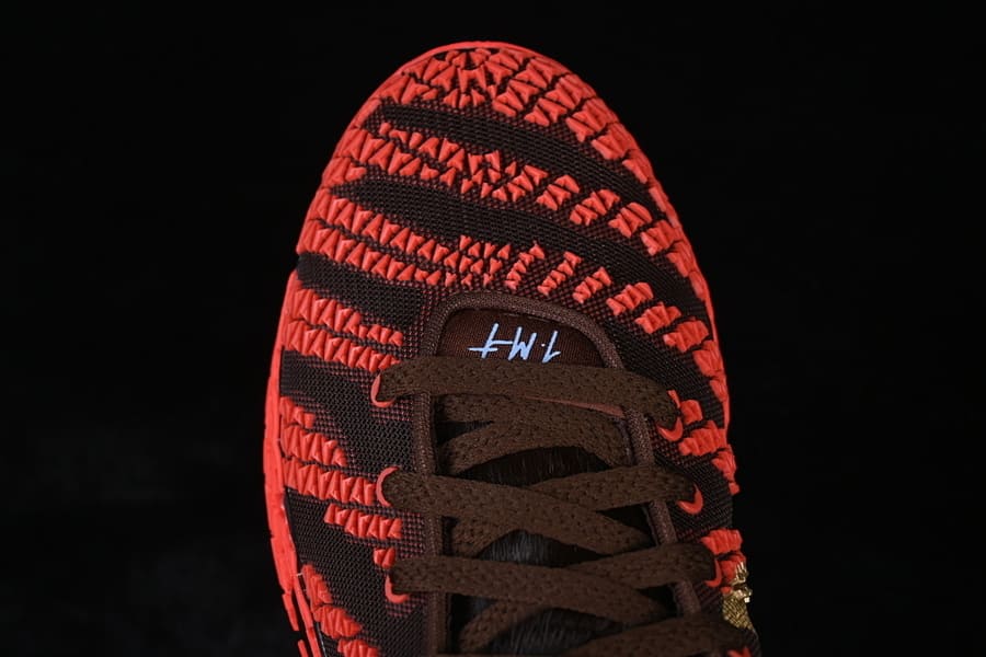 Nike Ja 3 Lunar New Year Light Chocolate and Bright Crimson