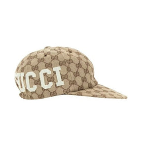 Boné Gucci GG Canvas Baseball Beige