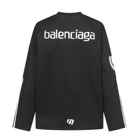 Camisa Balenciaga 77 Logo Preta