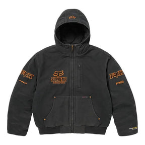 Jaqueta Supreme x Fox Racing Hooded Work Black