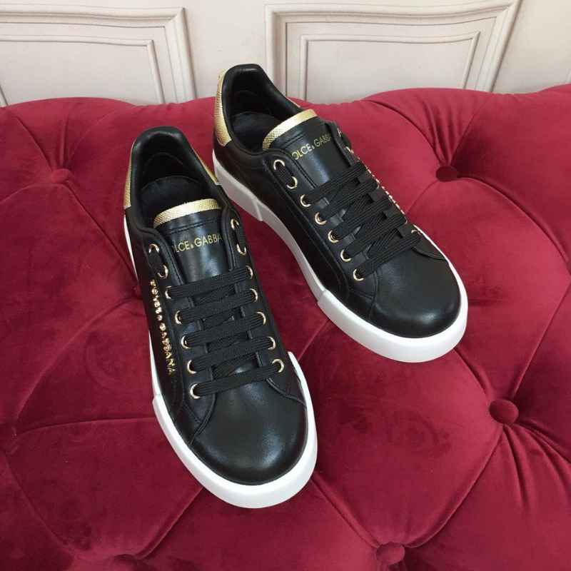 Dolce & Gabbana Portofino Logo Leather