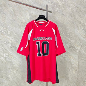 Camiseta Balenciaga x NBA Oversized Jersey Red