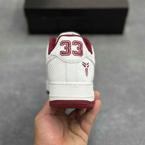 Kobe Bryant x Nike Air Force 1 Lower Merion Aces Team Red