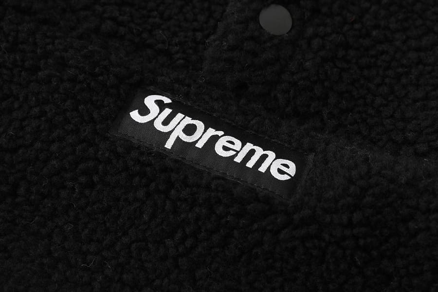 Jaqueta Supreme Polartec Shearling Pullover Dupla Face