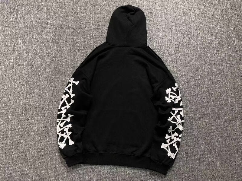 Moletom Amiri Bones Stacked Preto