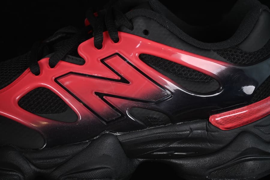 New Balance 9060 Black Red Gradient