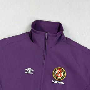 Conjunto Supreme x Umbro Cotton Ripstop Track Plum
