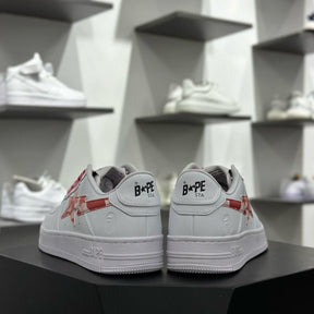 A Bathing Ape Bape Sta Low White ABC Camo Pink