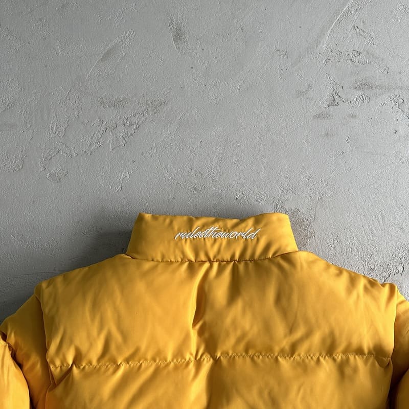 Jaqueta Corteiz Bolo Puffer Yellow