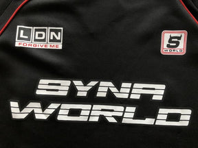 Camiseta Syna World Perforated Perfomance Black Red