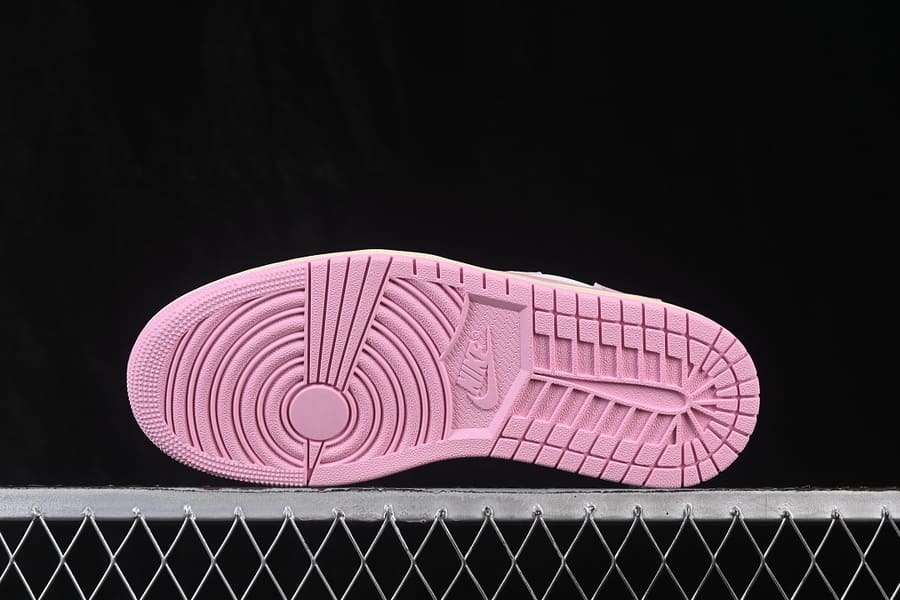 Travis Scott x Air Jordan 1 Low Sail Tropical Pink Shy Muslin