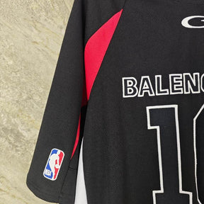 Camiseta Balenciaga x NBA Oversized Jersey Black