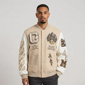 Jaqueta Varsity Off-White x AC Milan