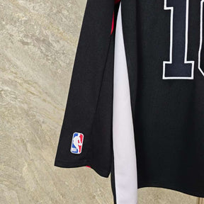 Camisa Balenciaga x NBA Oversized Jersey Black