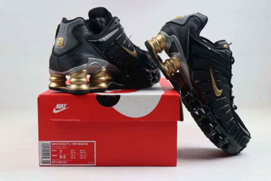 Neymar Jr. x Nike Shox TL Black Gold