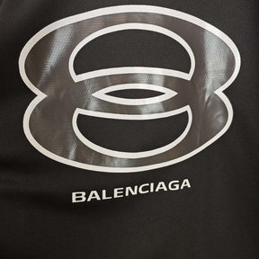 Camiseta Balenciaga American Football Logo print Black