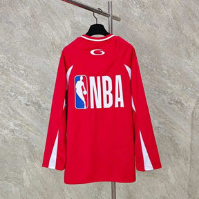 Camisa Balenciaga x NBA Oversized Jersey Red