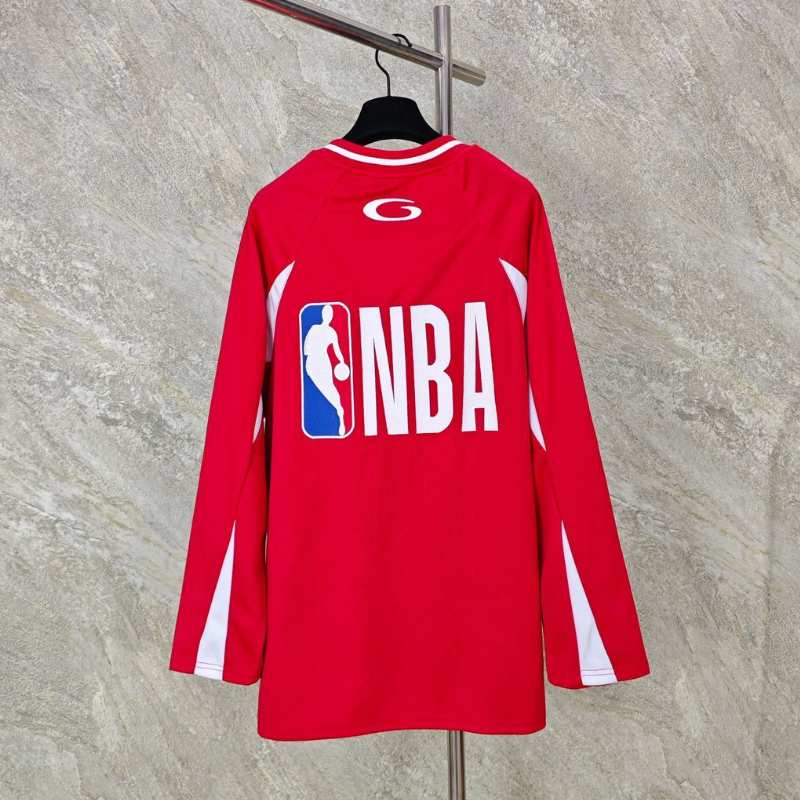 Camisa Balenciaga x NBA Oversized Jersey Red