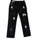 Calça Jeans Chrome Hearts Cross White