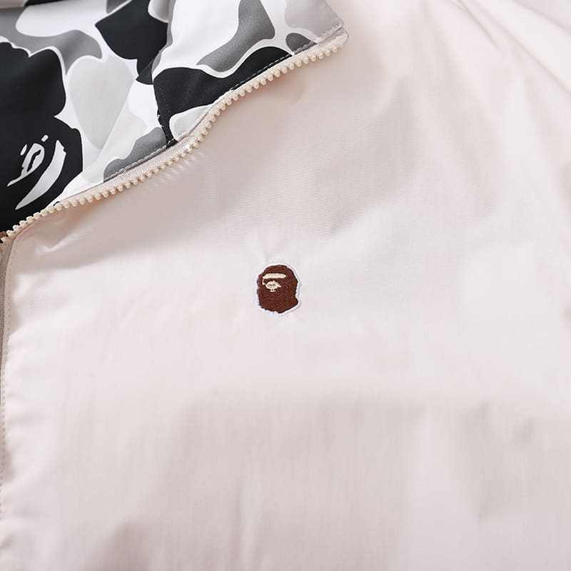 Jaqueta Bape ABC Camo Dupla Face Cinza