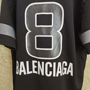 Camiseta Balenciaga American Football Logo print Black