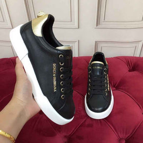 Dolce & Gabbana Portofino Logo Leather