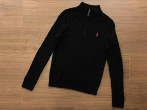 Ralph Lauren Suéter Tricô com zíper
