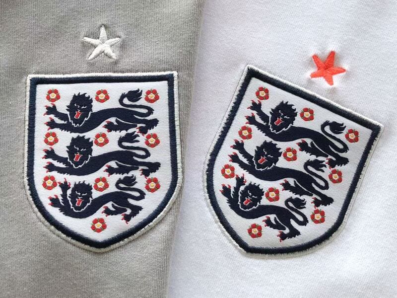 Camiseta England x Palace x Nike Pewter Grey
