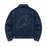 Jaqueta Jeans Corteiz C-Star Denim Jeans Blue