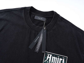 Camiseta Amiri Lounge Vintage Crystal