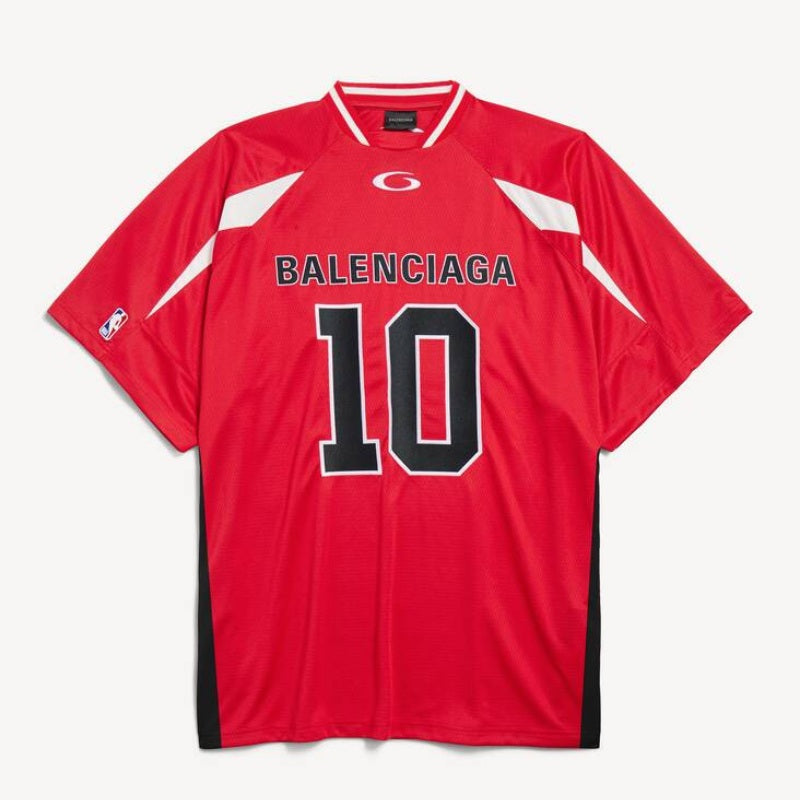 Camiseta Balenciaga x NBA Oversized Jersey Red