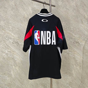 Camiseta Balenciaga x NBA Oversized Jersey Black