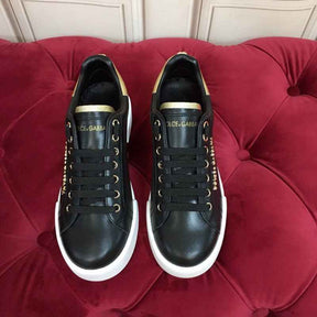 Dolce & Gabbana Portofino Logo Leather